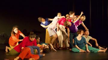 "danseur colorés"